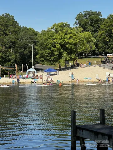 a view of a city with mountains in the background