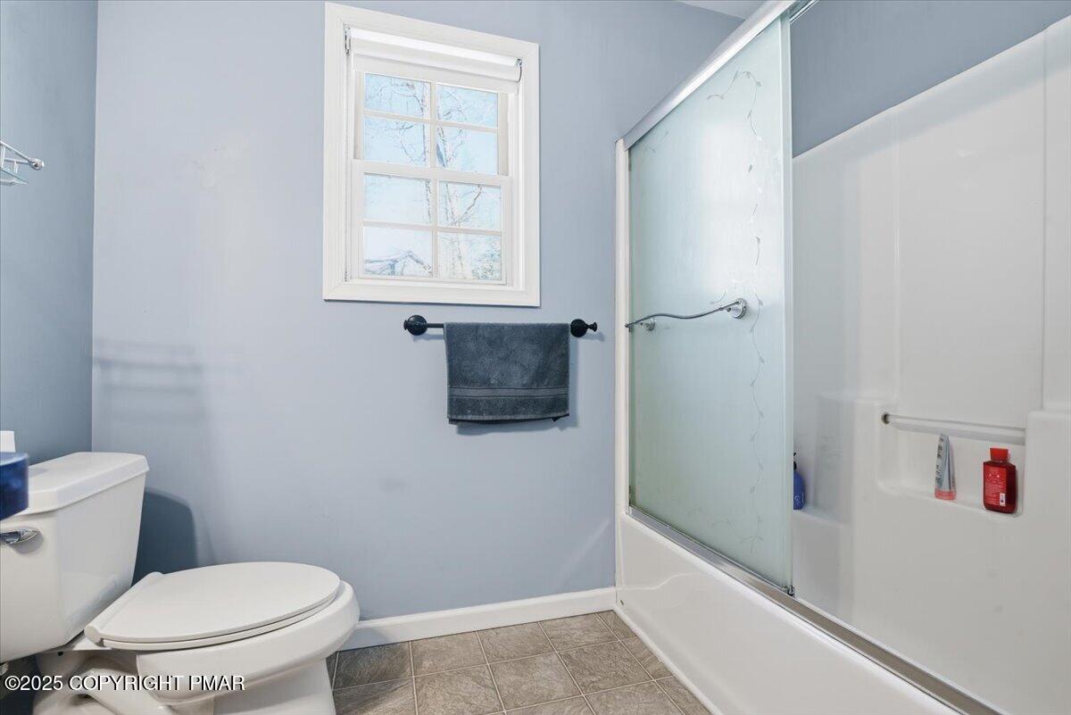 106 Ashley Court Bushkill, PA 18324 - Photo 35 of 61 a bathroom with a toilet and a shower