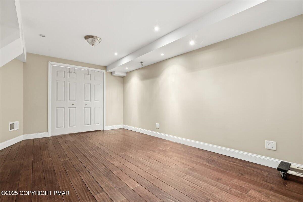 106 Ashley Court Bushkill, PA 18324 - Photo 39 of 61 wooden floor in an empty room