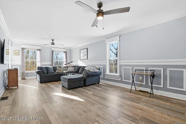 a bathroom with a sink vanity and a mirror