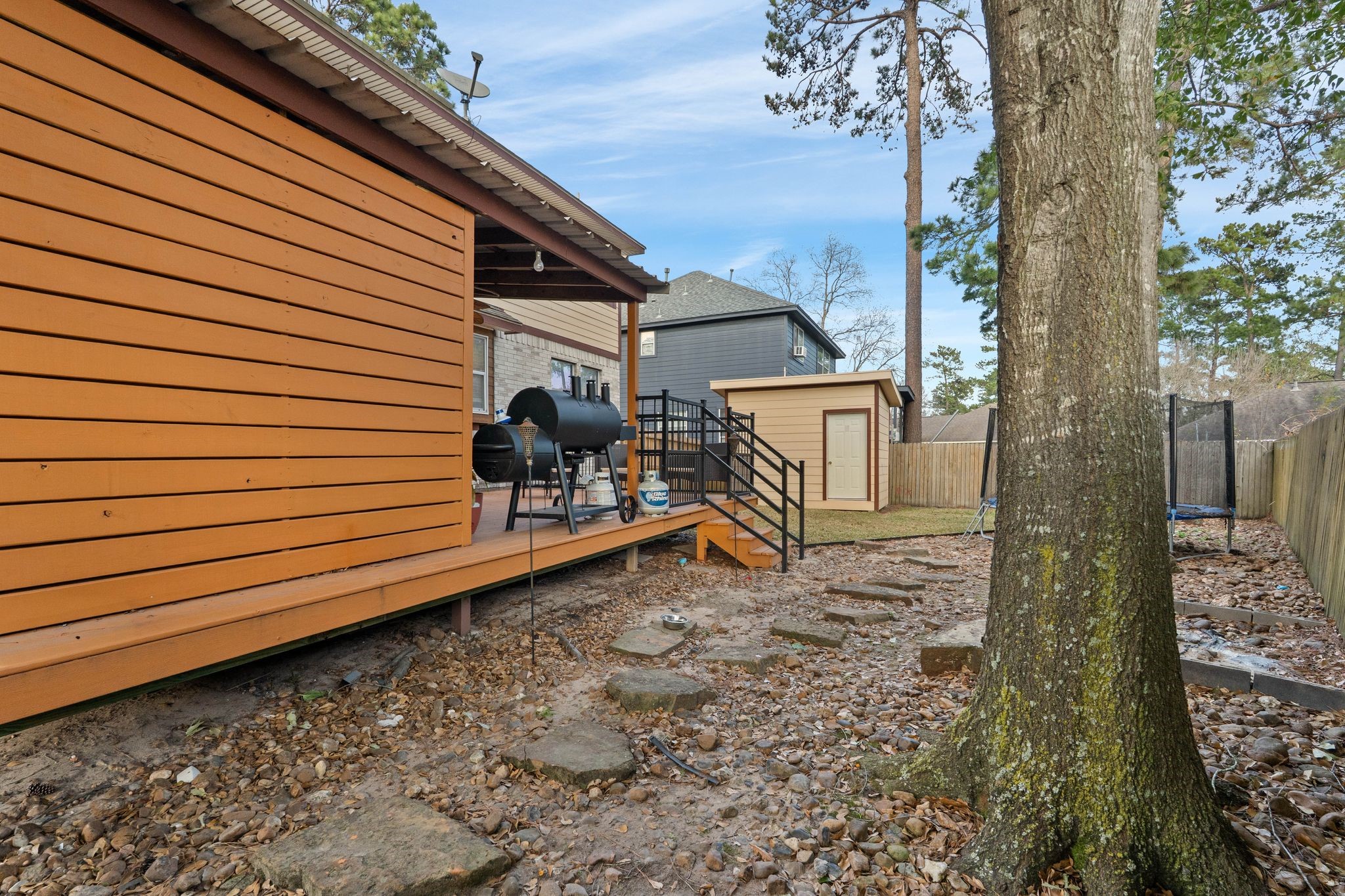 1908 Northampton Drive Conroe, TX 77303 - Photo 37 of 44 a view of a house with a yard