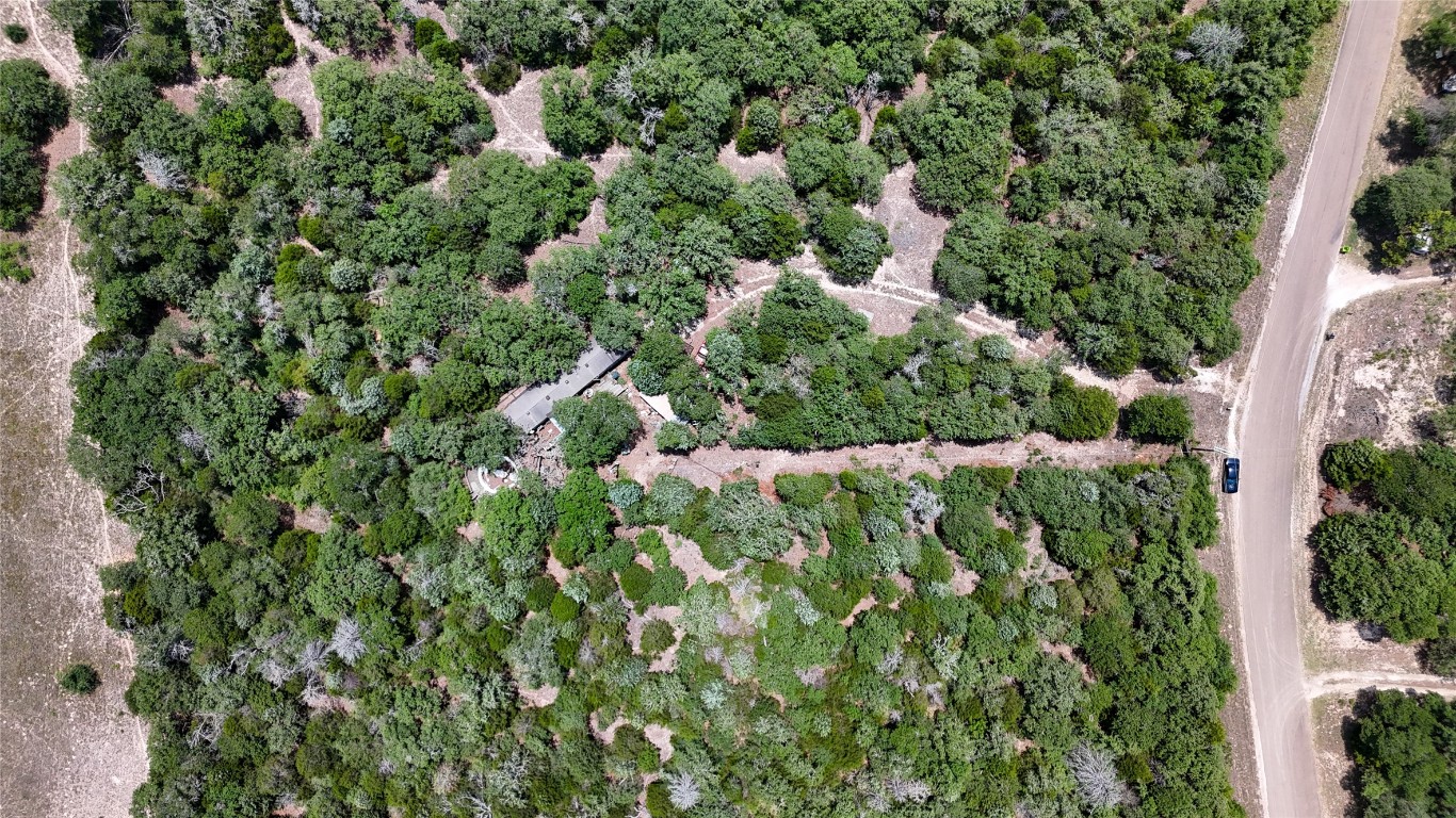 642 Hidden Oaks Drive Elgin, TX 78621 - Photo 7 of 36 an aerial view of residential house with outdoor space and trees all around
