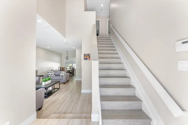 a view of entryway and hall