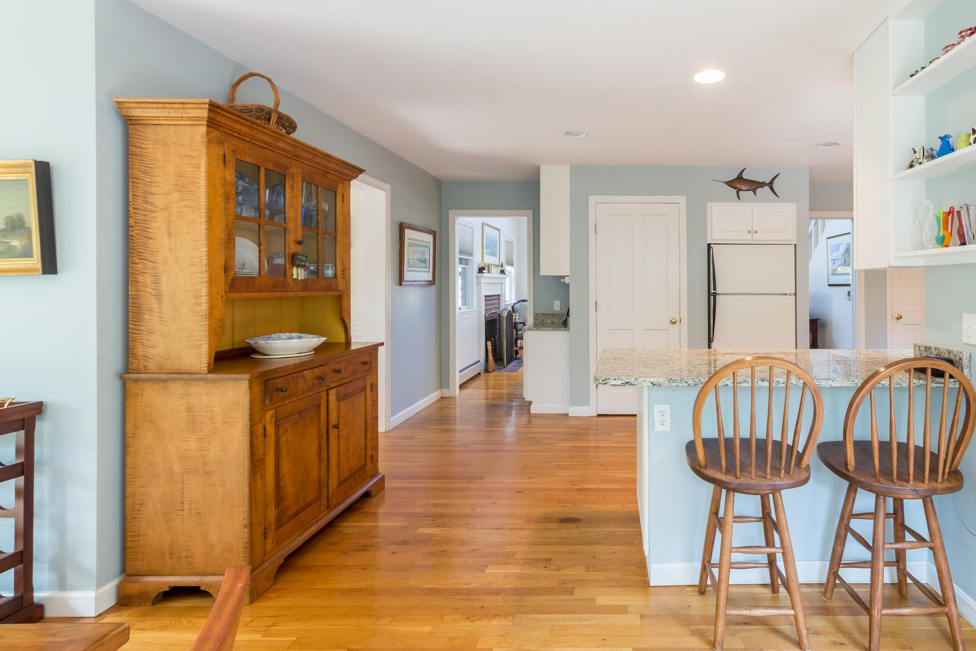 321 Chappaquiddick Road Edgartown, MA 02539 - Photo 13 of 35 a living room with furniture and a wooden floor