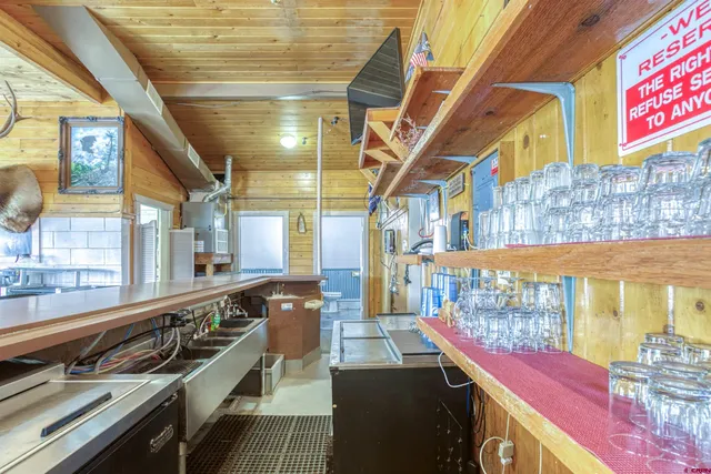 a room with gym equipment