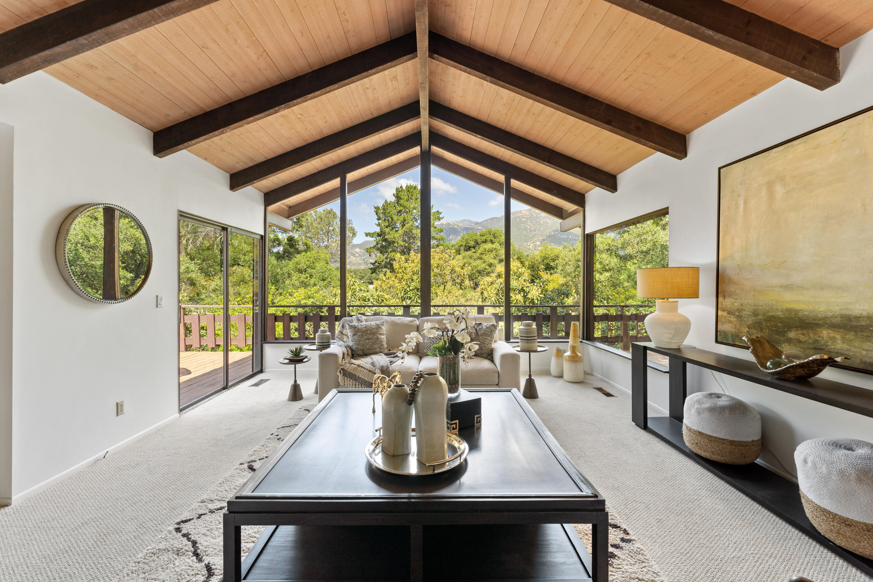 673 Cold Spring Road Montecito, CA 93108 - Photo 3 of 16 Living Rm Angle 1