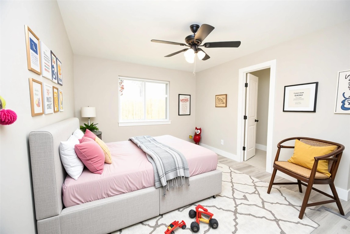 3322 Robinson Road Missouri City, TX 77459 - Photo 10 of 27 a bedroom with a bed and chair