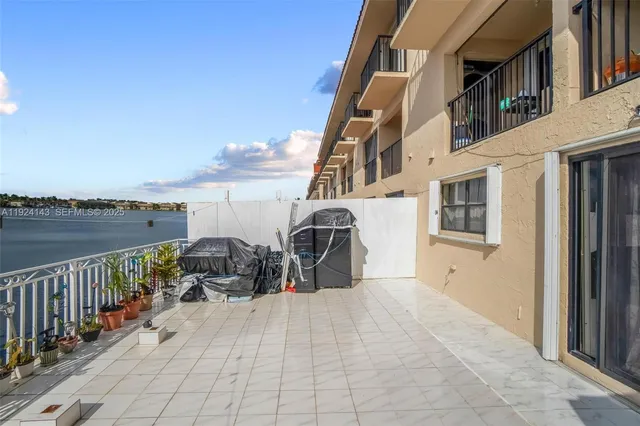 a view of a building with entryway