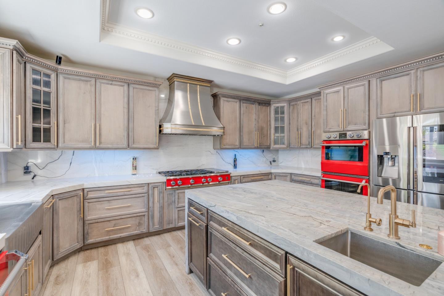 1940 Pear Drive Morgan Hill, CA 95037 - Photo 10 of 36 a kitchen with a sink cabinets and appliances