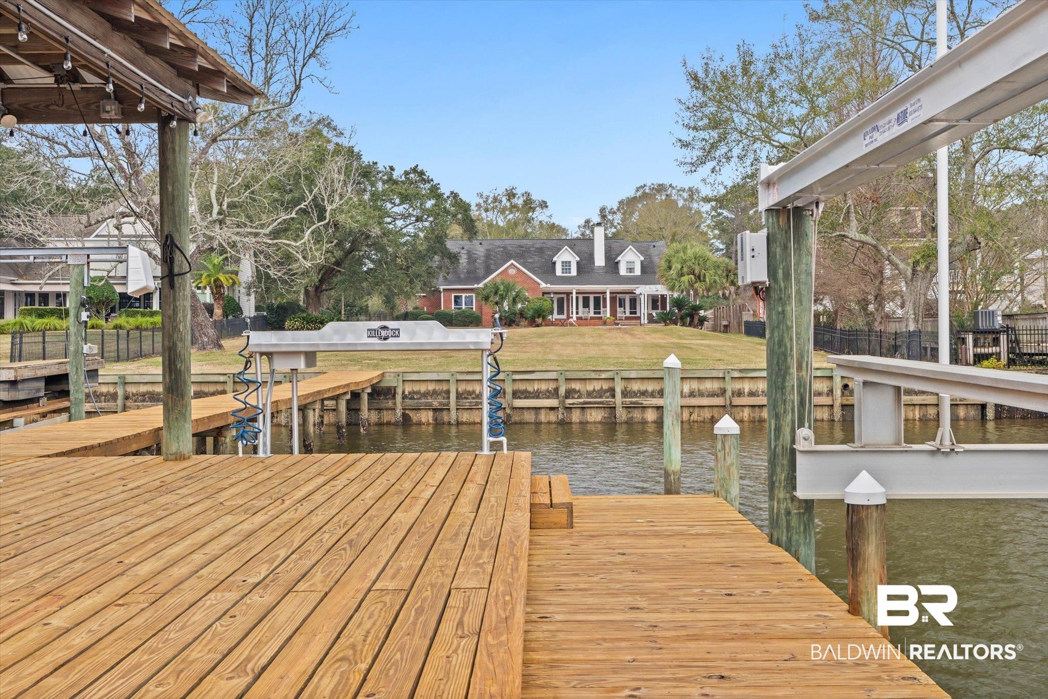 4851 Audubon Drive Mobile, AL 36619 - Photo 28 of 46 Dock area featuring a water view