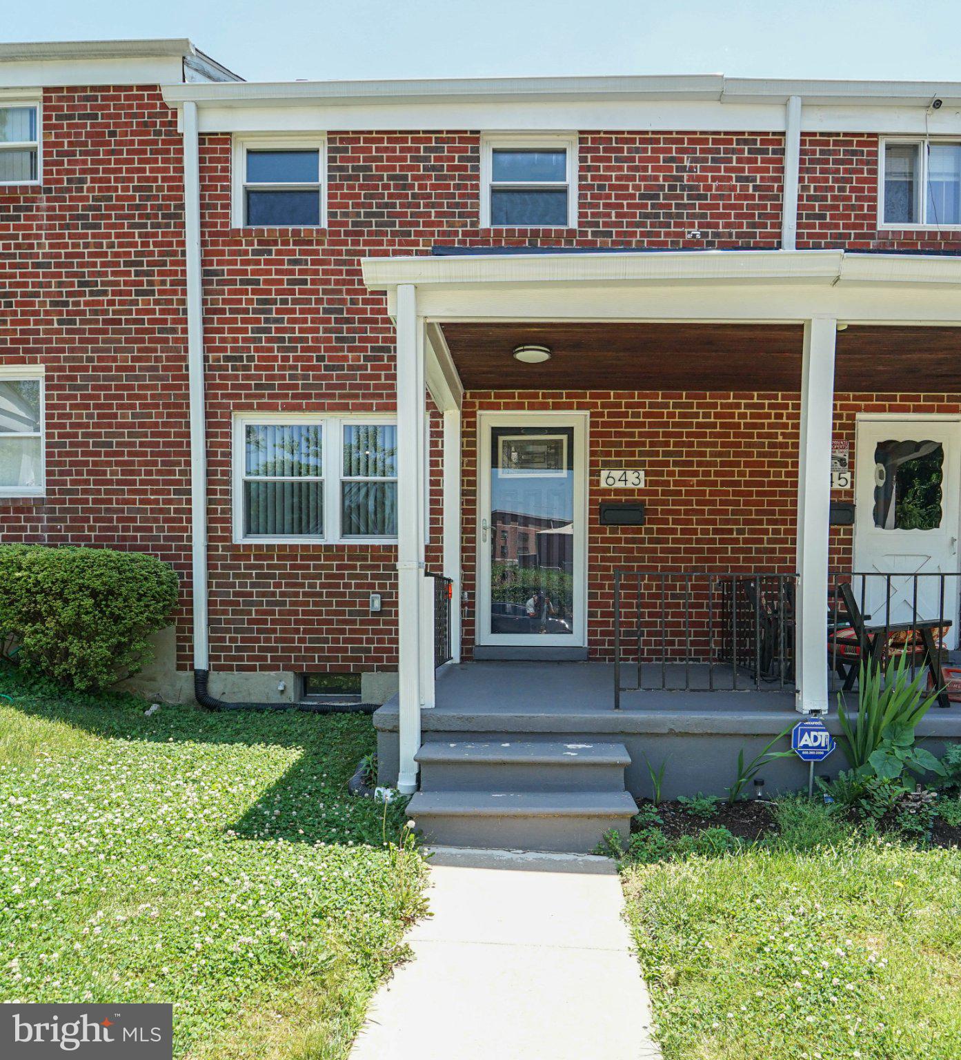 643 South Wickham Road Baltimore, MD 21229 - Photo 1 of 32 Charming brick facade with inviting porch.