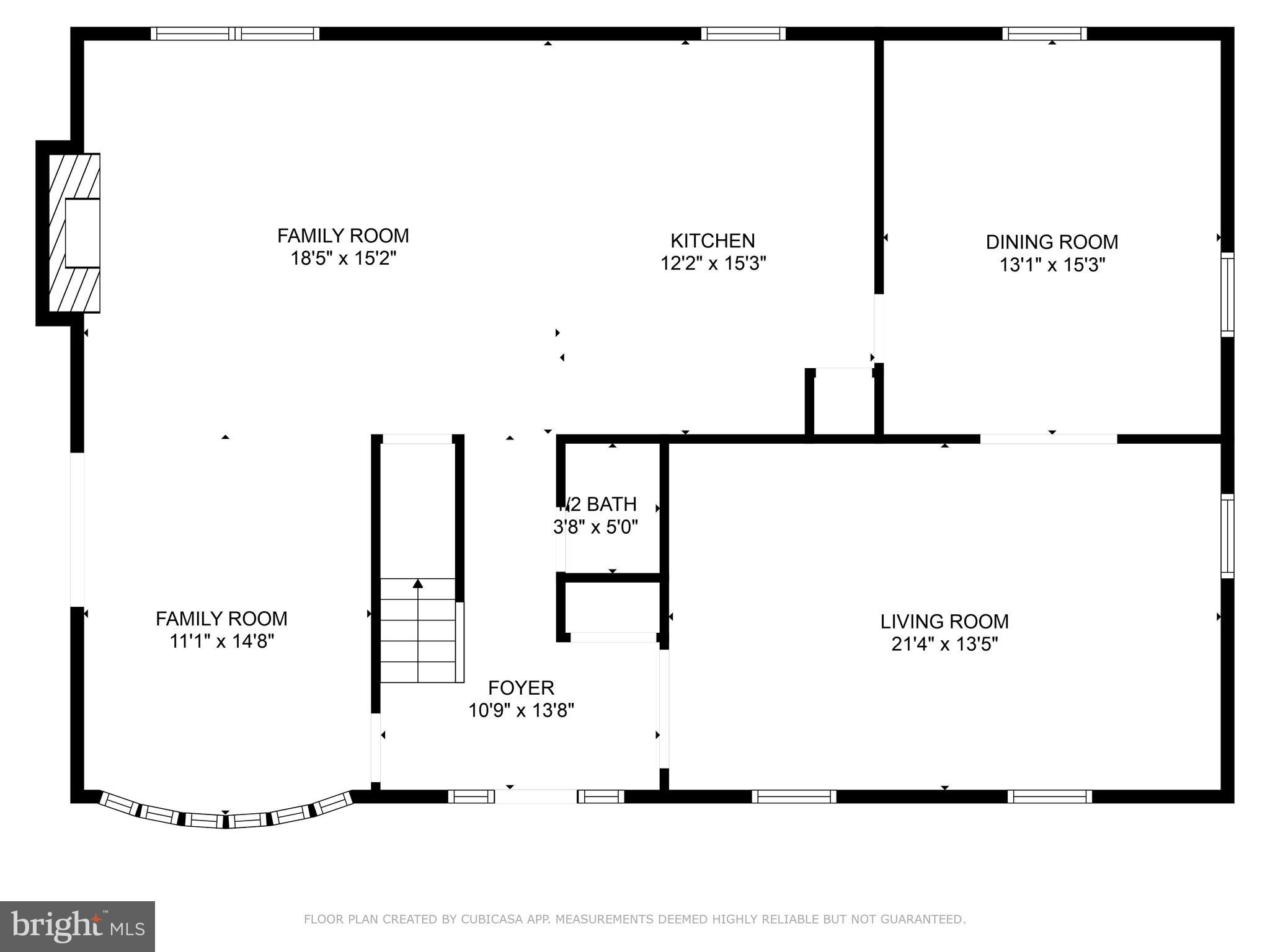 464 Foulke Lane Springfield, PA 19064 - Photo 25 of 27 floor plan 1st floor