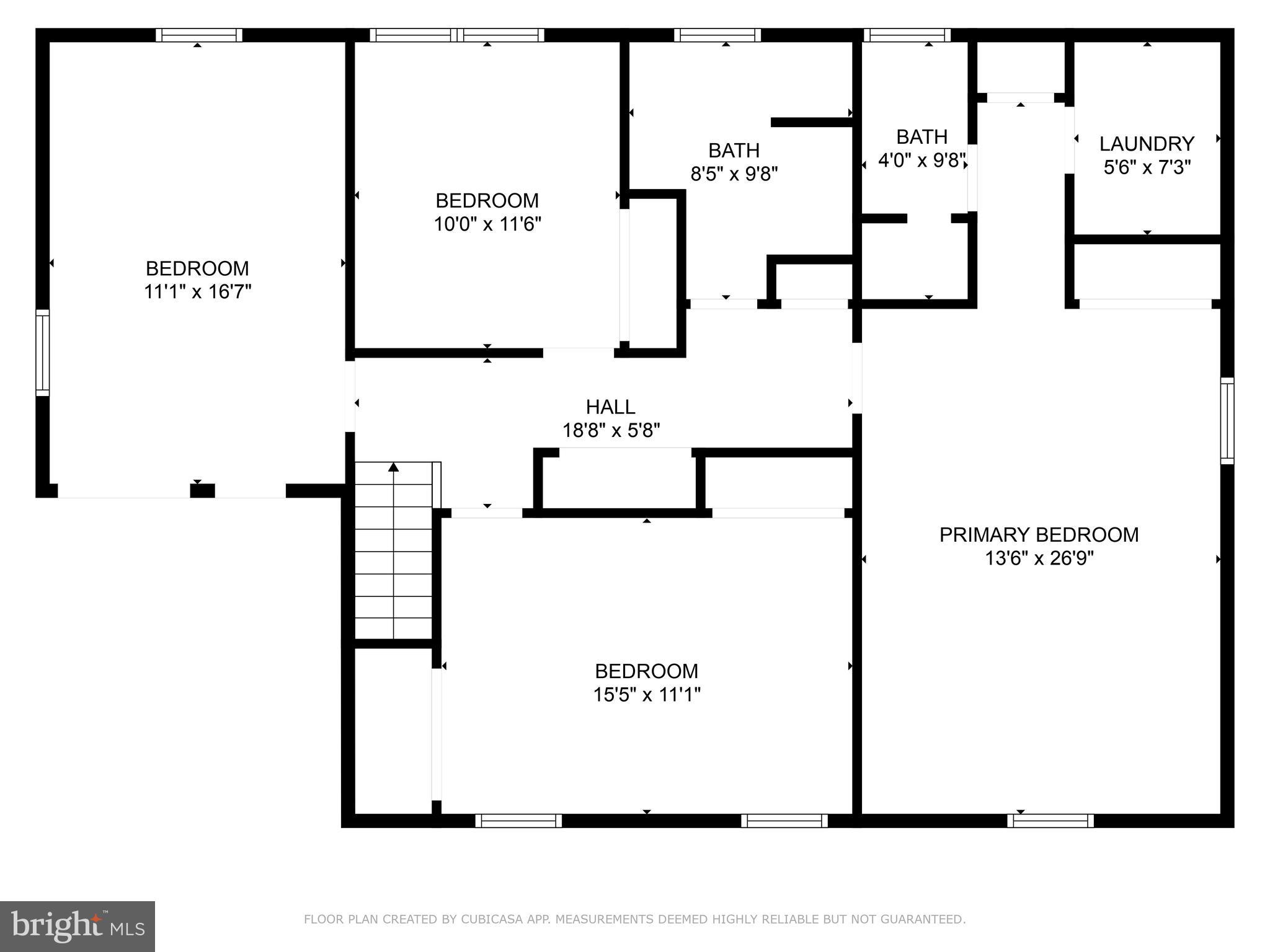 464 Foulke Lane Springfield, PA 19064 - Photo 26 of 27 floor plan 2nd floor
