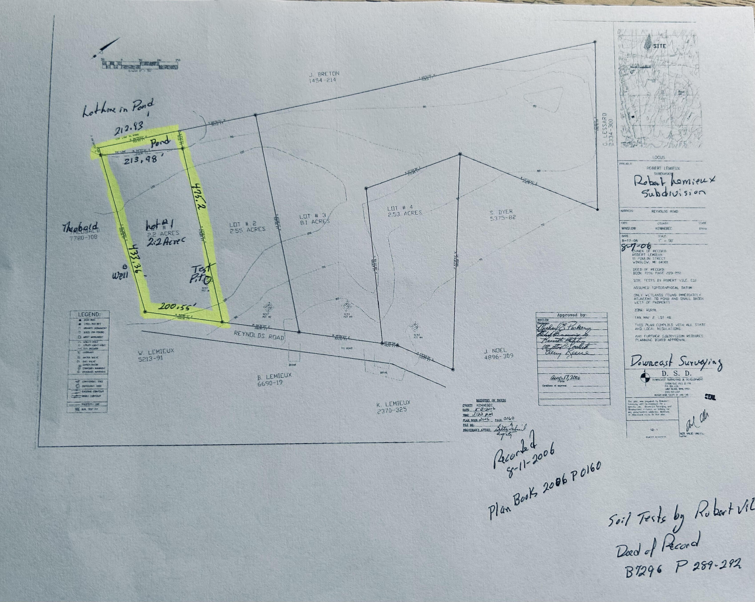 M2-l48b South Reynolds Road Winslow, ME 04901 - Photo 2 of 7 Survey