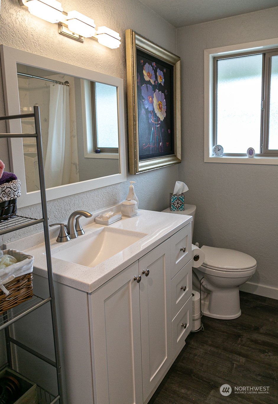 240 Osborn Road Port Angeles, WA 98362 - Photo 20 of 37 a bathroom with a sink and a toilet