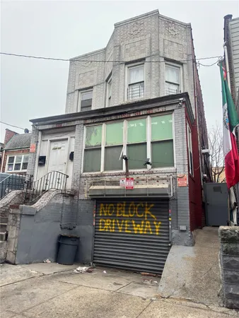 a front view of a house with balcony