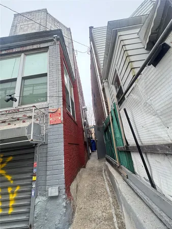 a view of a house with a balcony