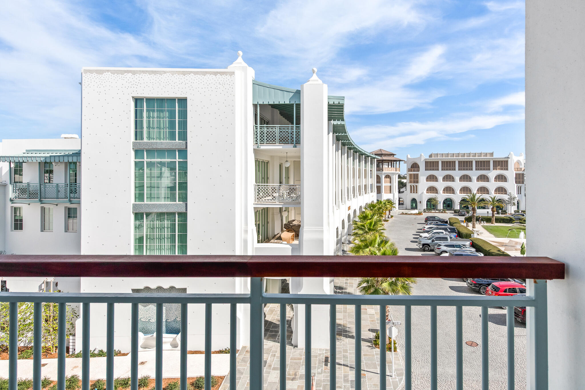 74 Governors Ct Inlet Beach, Unit 304 Inlet Beach, FL 32461 - Photo 21 of 39 a view of a glass door from a balcony