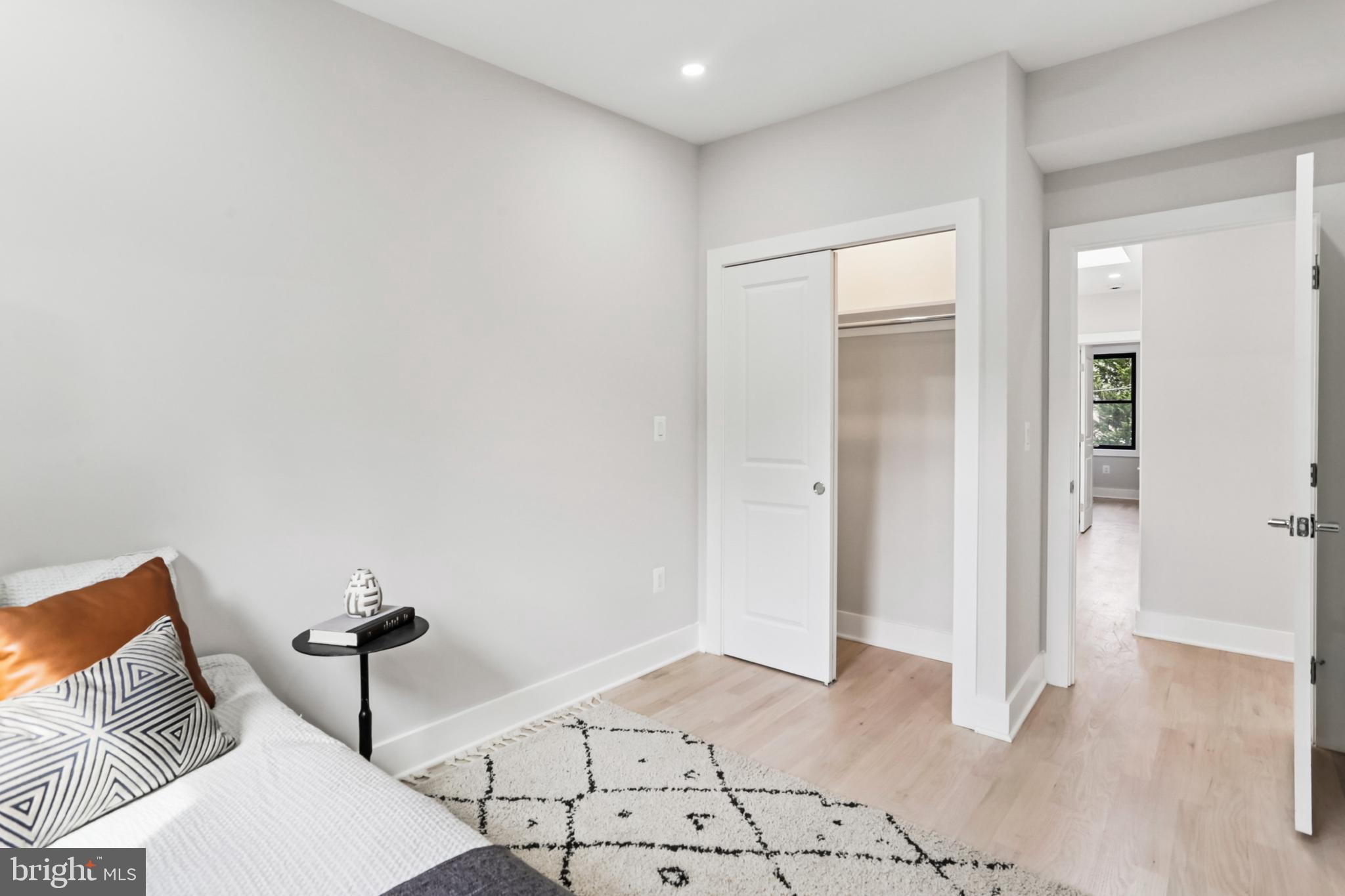 208 Webster Street Northwest Washington, DC 20011 - Photo 30 of 46 a view of workspace with wooden floor