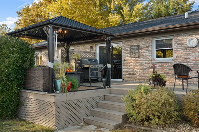 a view of the house with patio