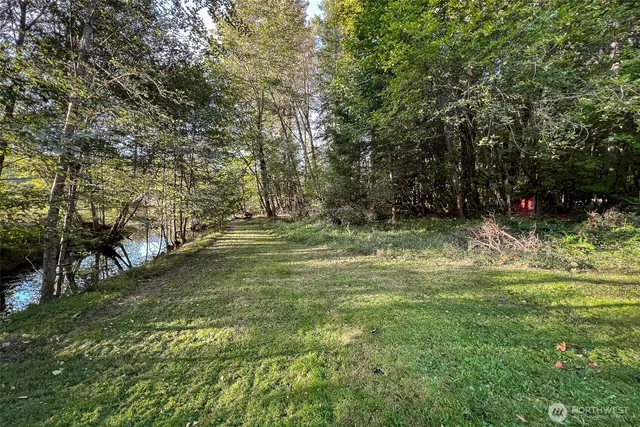 a view of outdoor space and trees