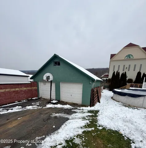 a front view of a house with entertaining space