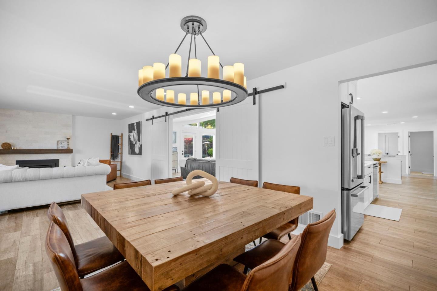575 Darrell Road Hillsborough, CA 94010 - Photo 14 of 75 a view of a dining room with furniture