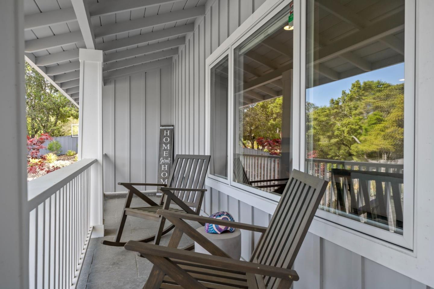 575 Darrell Road Hillsborough, CA 94010 - Photo 7 of 75 a view of a two chairs in the balcony