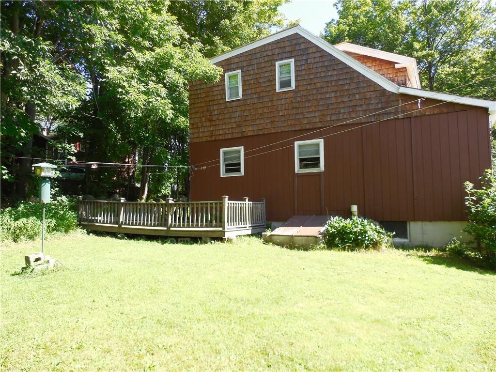 183 Randall Road Lewiston, ME 04240 - Photo 8 of 33 View of back yard and deck
