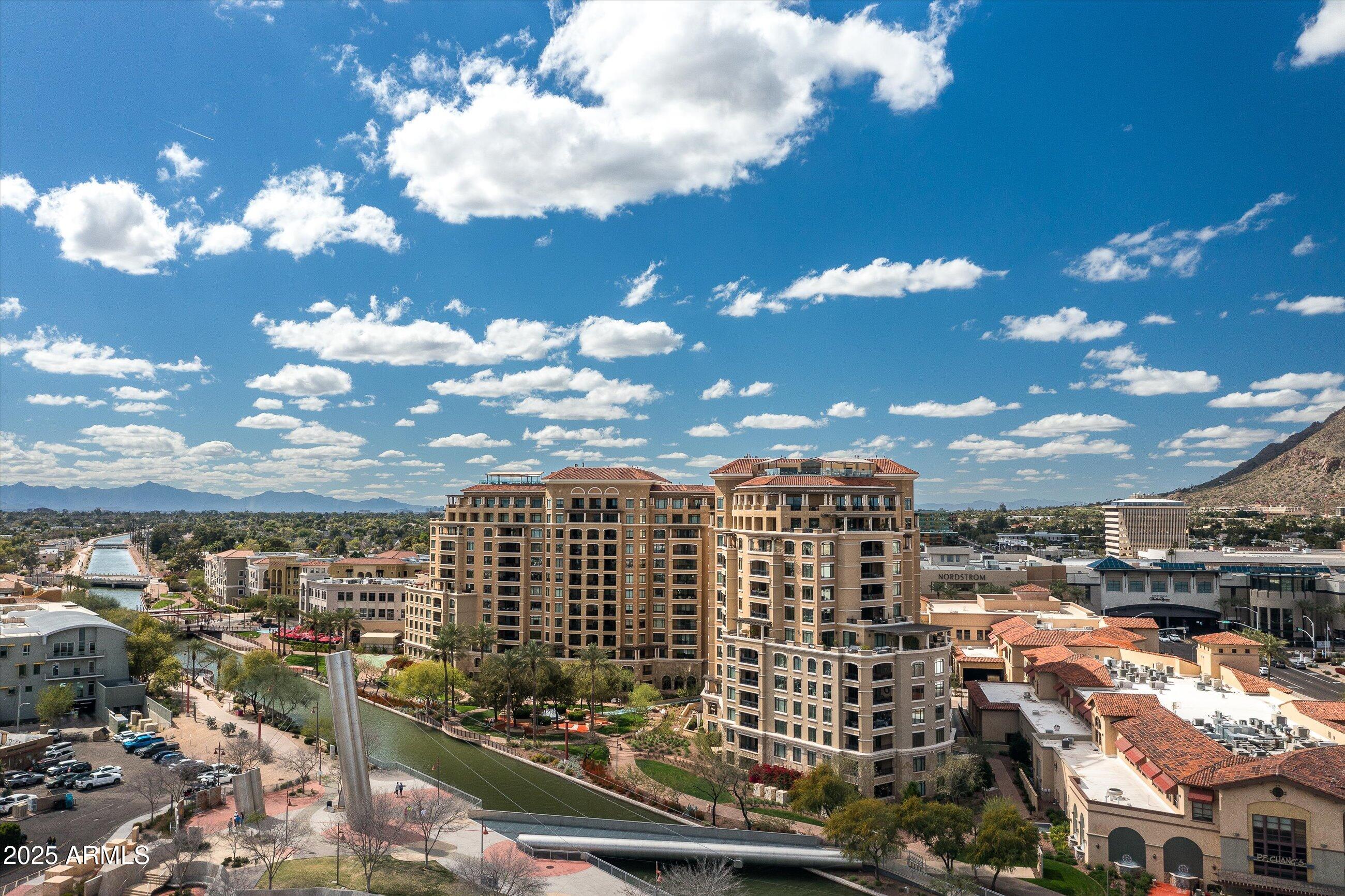 7175 East Camelback Road, Unit 510 Scottsdale, AZ 85251 - Photo 30 of 34 a city view with lot of buildings