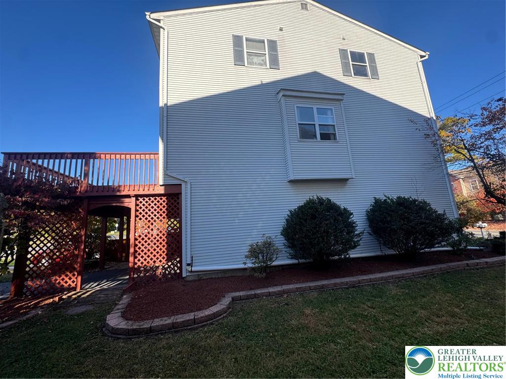 318 Mickley Road Whitehall, PA 18052 - Photo 22 of 25 a view of a house with a backyard