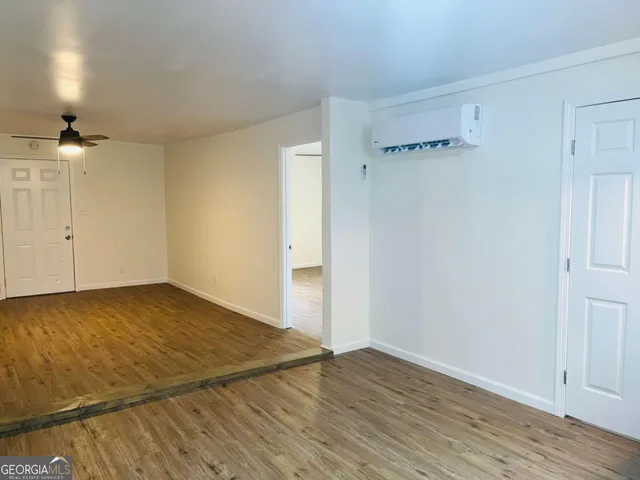 wooden floor in an empty room