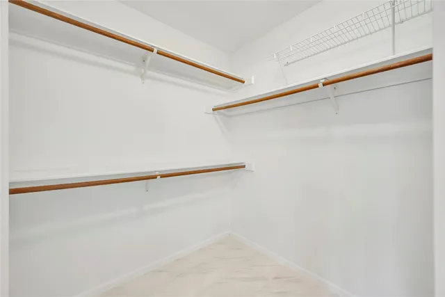 a view of a small space