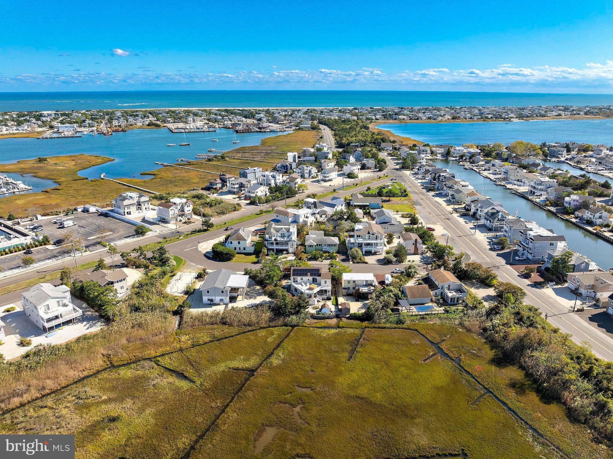 6 Collier Road Long Beach Township, NJ 08006 - Photo 17 of 24 an aerial view of residential building and ocean