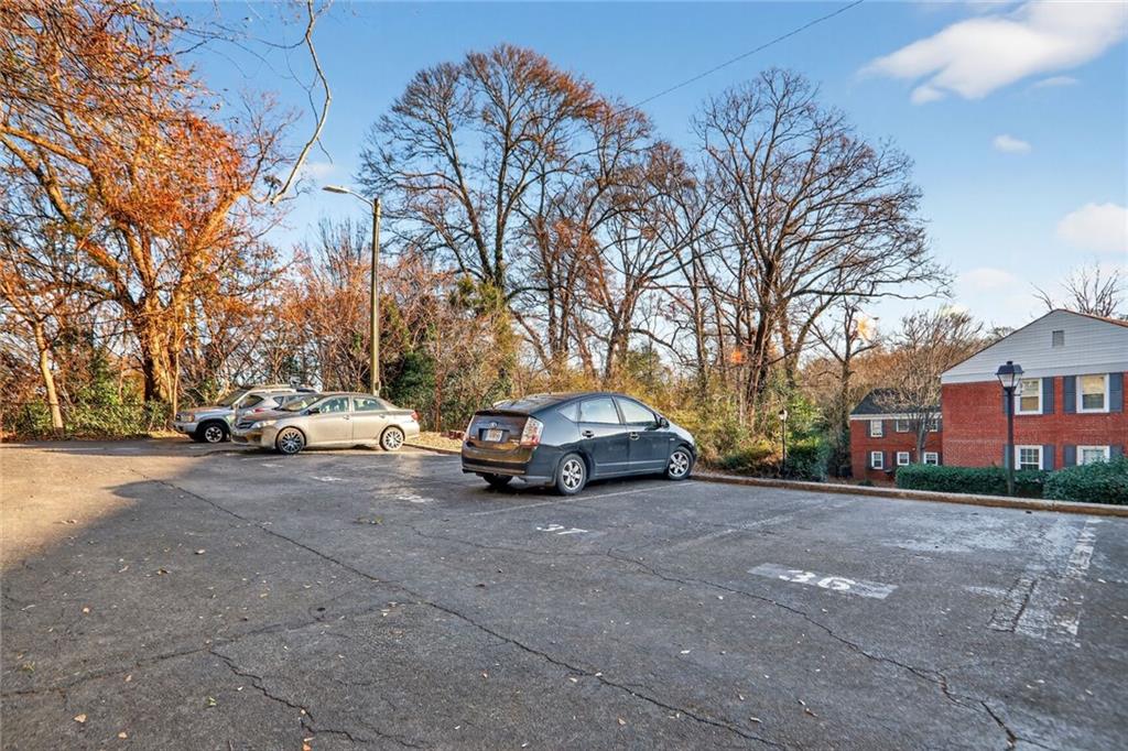 578 Goldsboro Road Northeast, Unit D Atlanta, GA 30307 - Photo 20 of 20 a view of street with parked cars