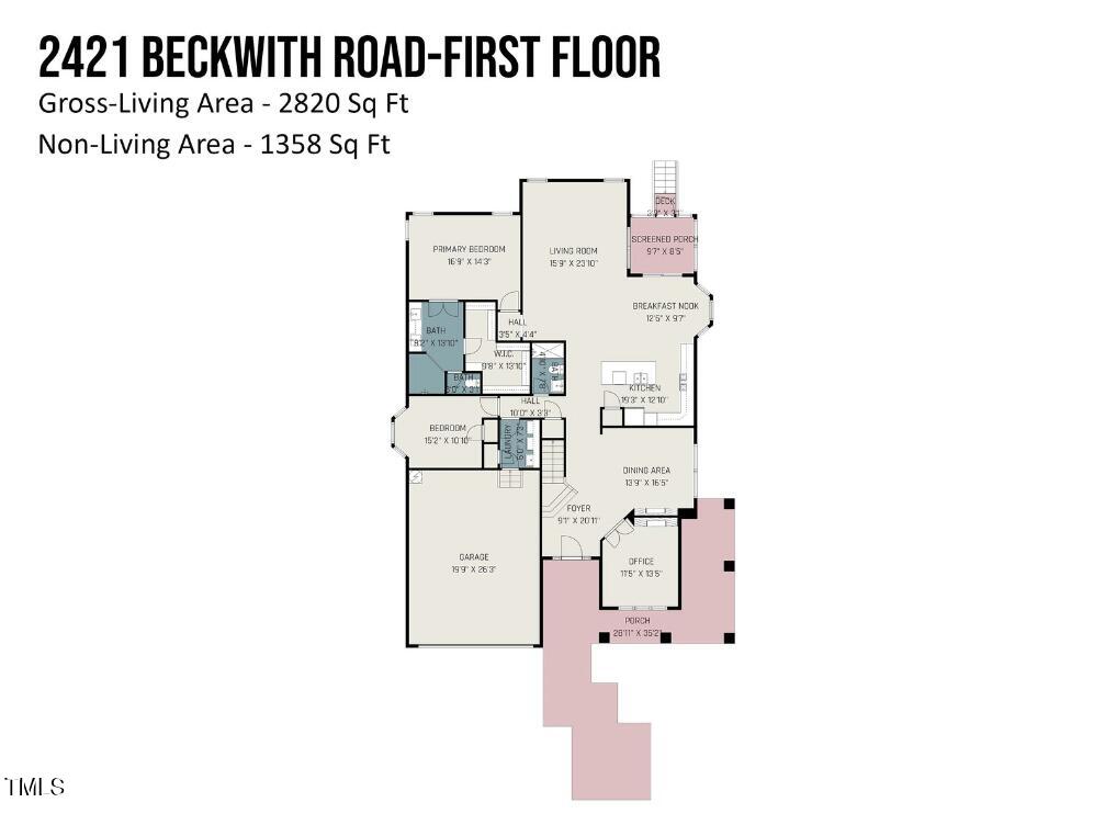2421 Beckwith Road Apex, NC 27523 - Photo 41 of 45 2421 main floor
