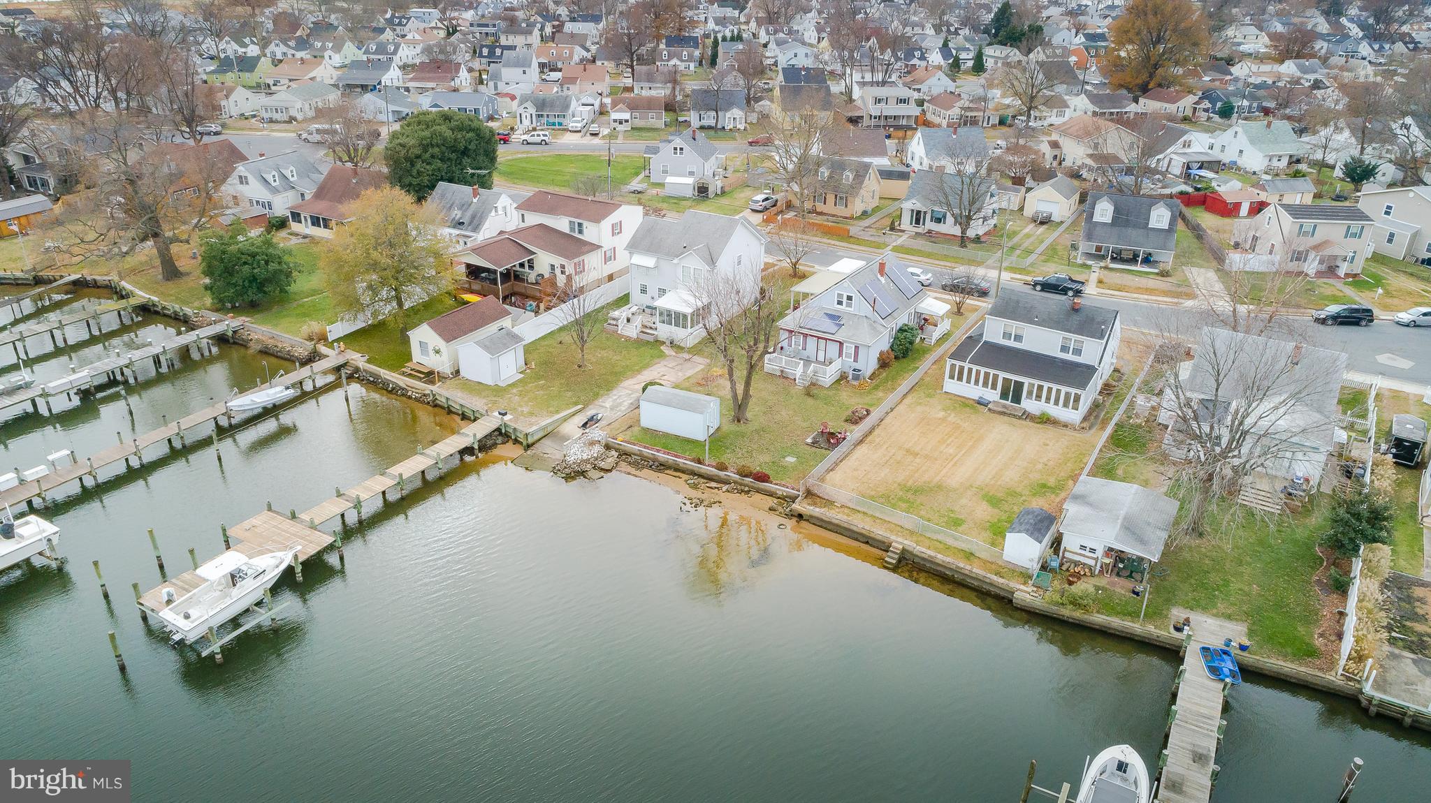 8238 Northview Road Baltimore, MD 21222 - Photo 9 of 42 an aerial view of a house with a lake view