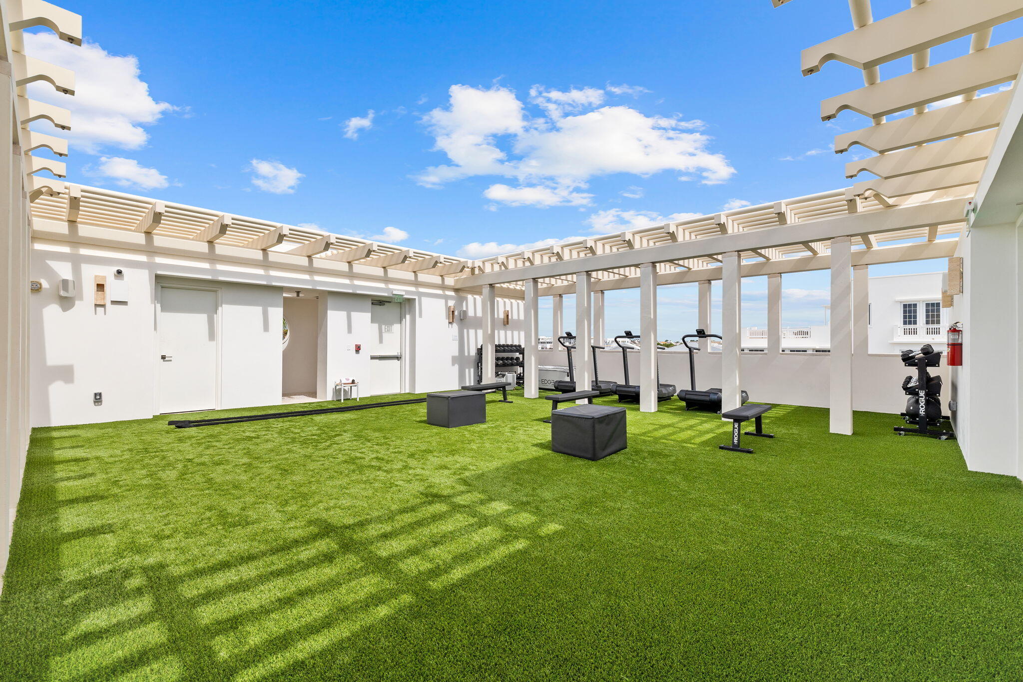 161 Catnap Alley Inlet Beach, Unit M6 Inlet Beach, FL 32461 - Photo 81 of 88 a view of an house with backyard porch and furniture