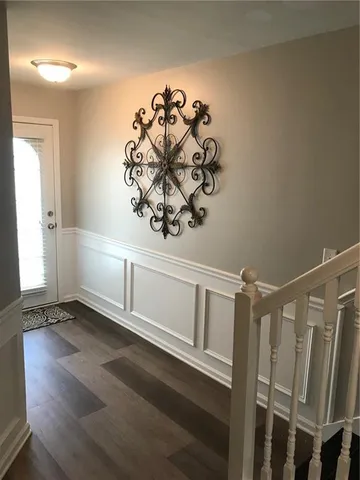 a view of a small space