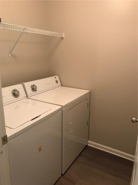 322 Hidden Creek Lane Canton, GA 30114 - Photo 35 of 44 a utility room with dryer and washer