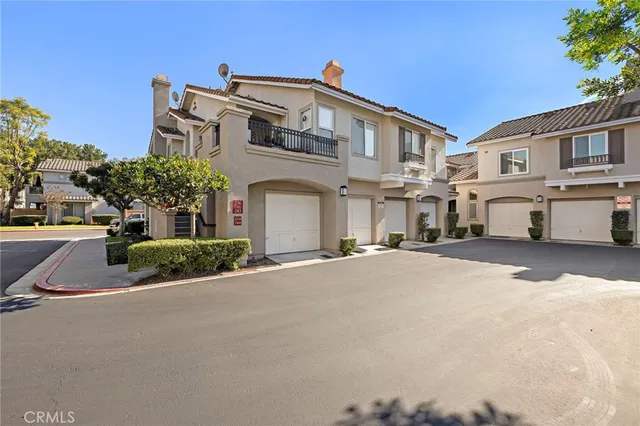 a front view of a building with a street