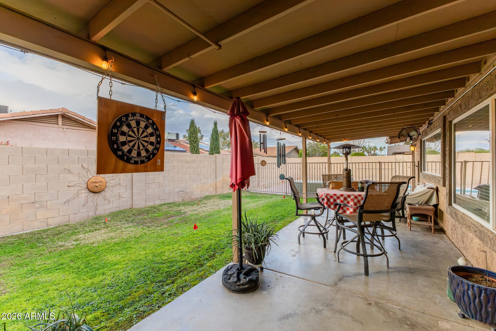 802 West Caribbean Lane Phoenix, AZ 85023 - Photo 40 of 47 a view of yard with patio