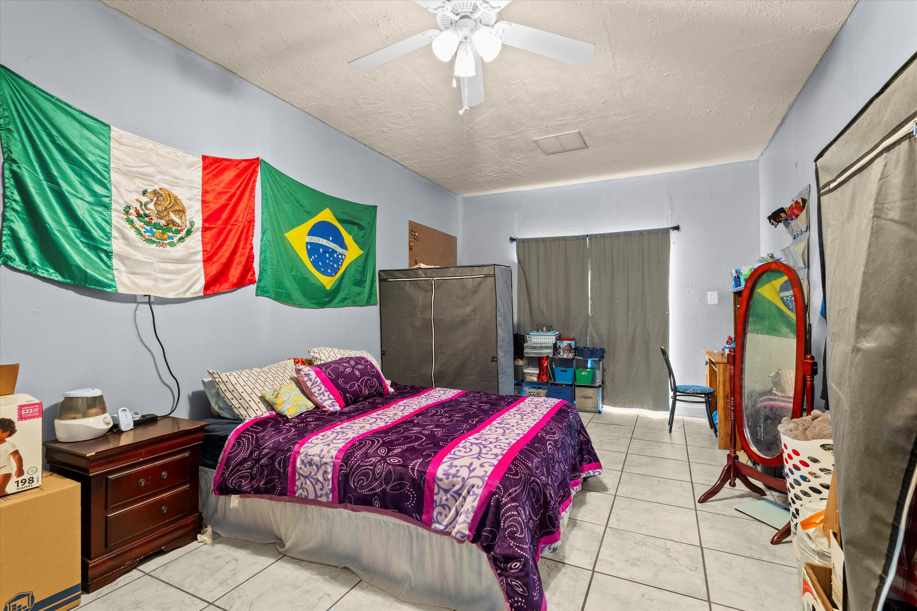 1915 37th Street Lubbock, TX 79412 - Photo 10 of 20 a bedroom with a bed and a desk