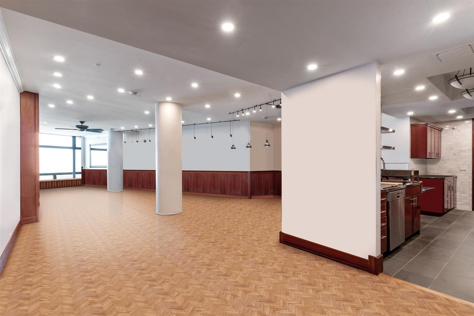 680 North Lake Shore Drive, Unit 1103 Chicago, IL 60611 - Photo 10 of 28 a view of kitchen with stainless steel appliances a refrigerator and a stove