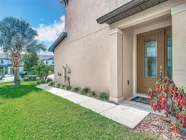 a view of a back yard