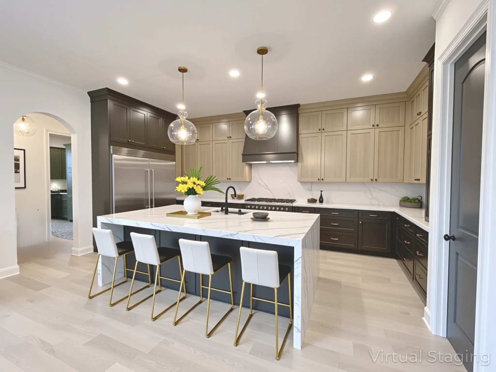 9914 Elland Road Brentwood, TN 37027 - Photo 26 of 64 a kitchen with a sink cabinets and counter space