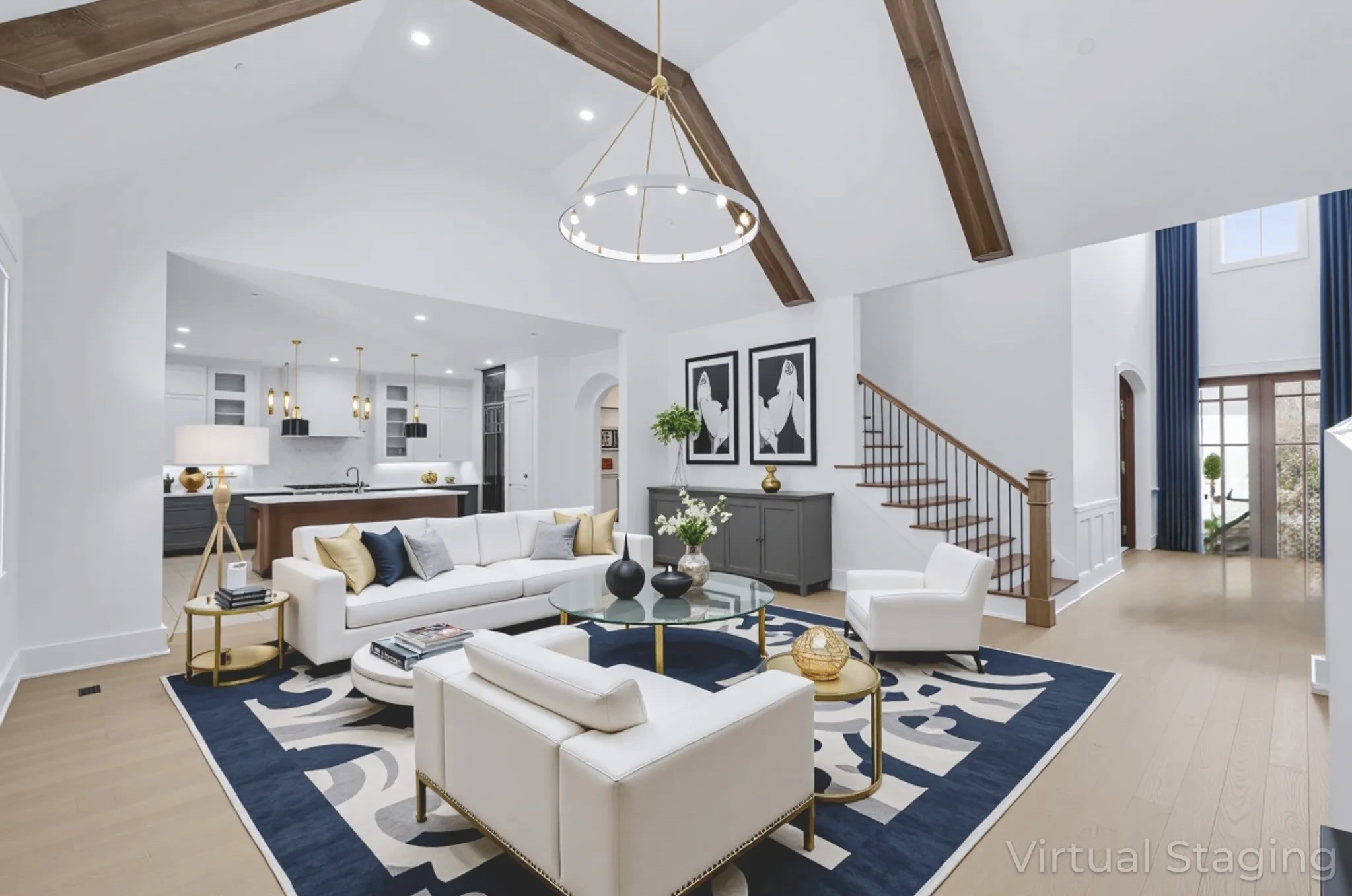 9914 Elland Road Brentwood, TN 37027 - Photo 38 of 64 a living room with furniture and wooden floor