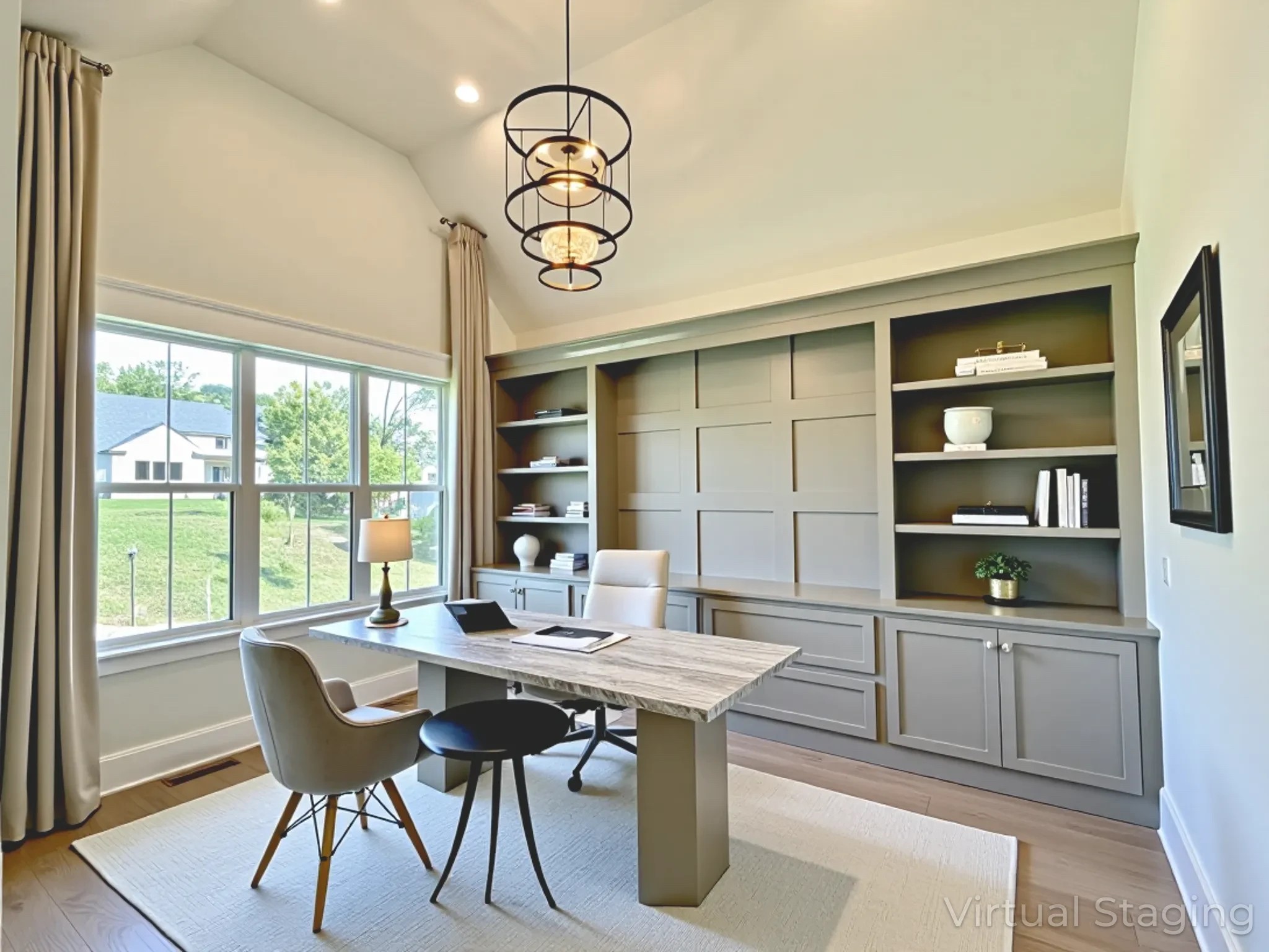 9914 Elland Road Brentwood, TN 37027 - Photo 5 of 64 a view of a dining room with furniture window and outside view