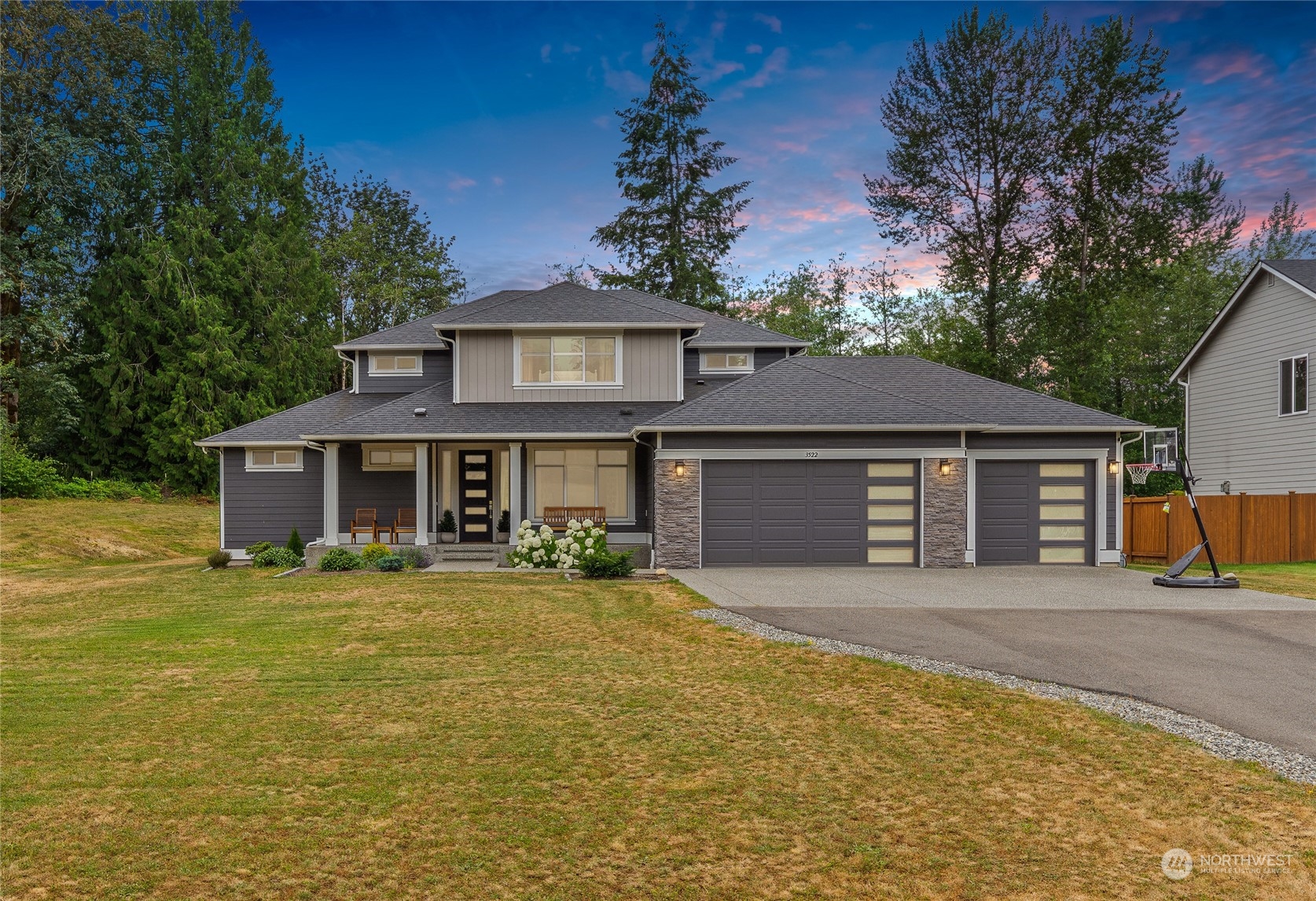 3522 Creswell Road Snohomish, WA 98290 - Photo 3 of 40 a front view of a house with yard