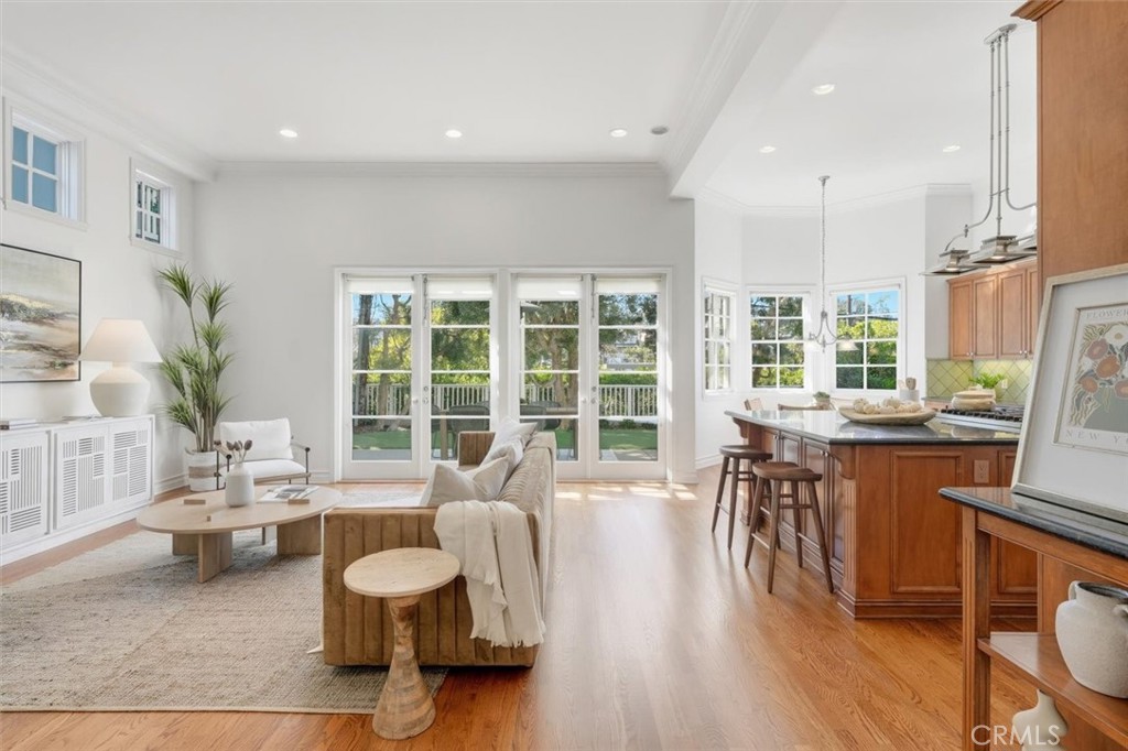 2909 Maple Avenue Manhattan Beach, CA 90266 - Photo 12 of 57 a living room with furniture and a large window